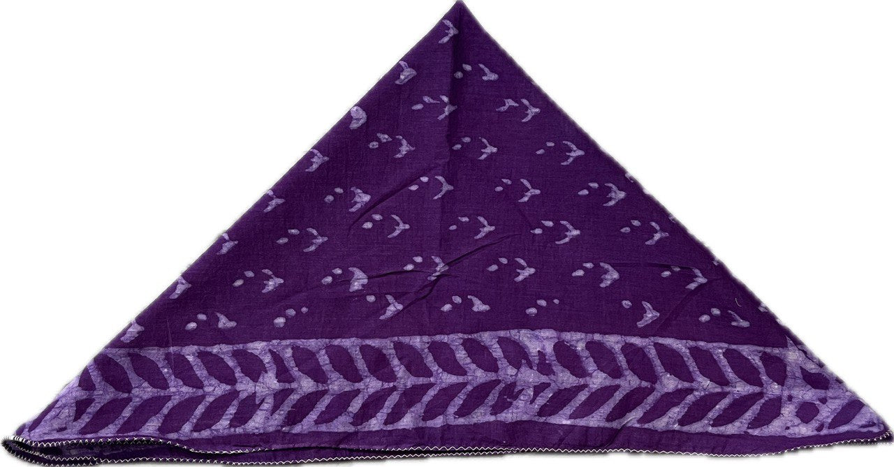 Purple Bandana