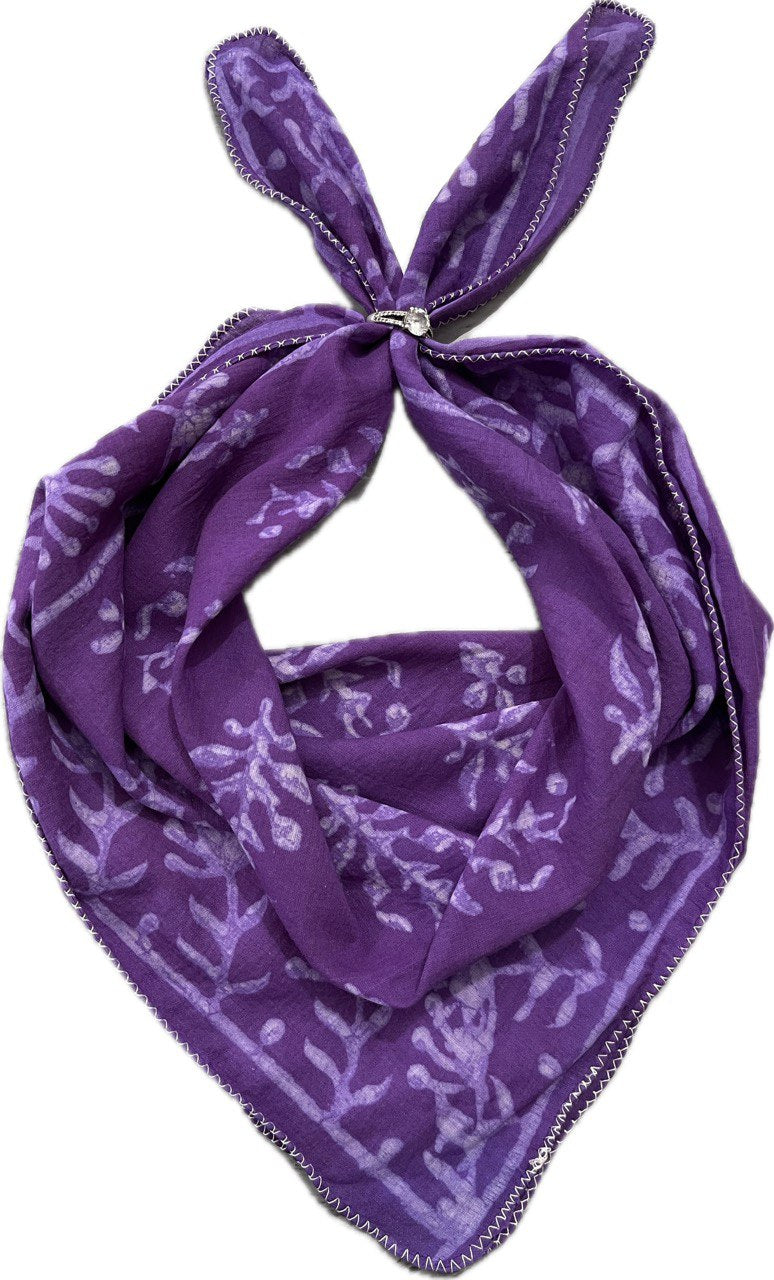 Purple Bandana for Men and Women