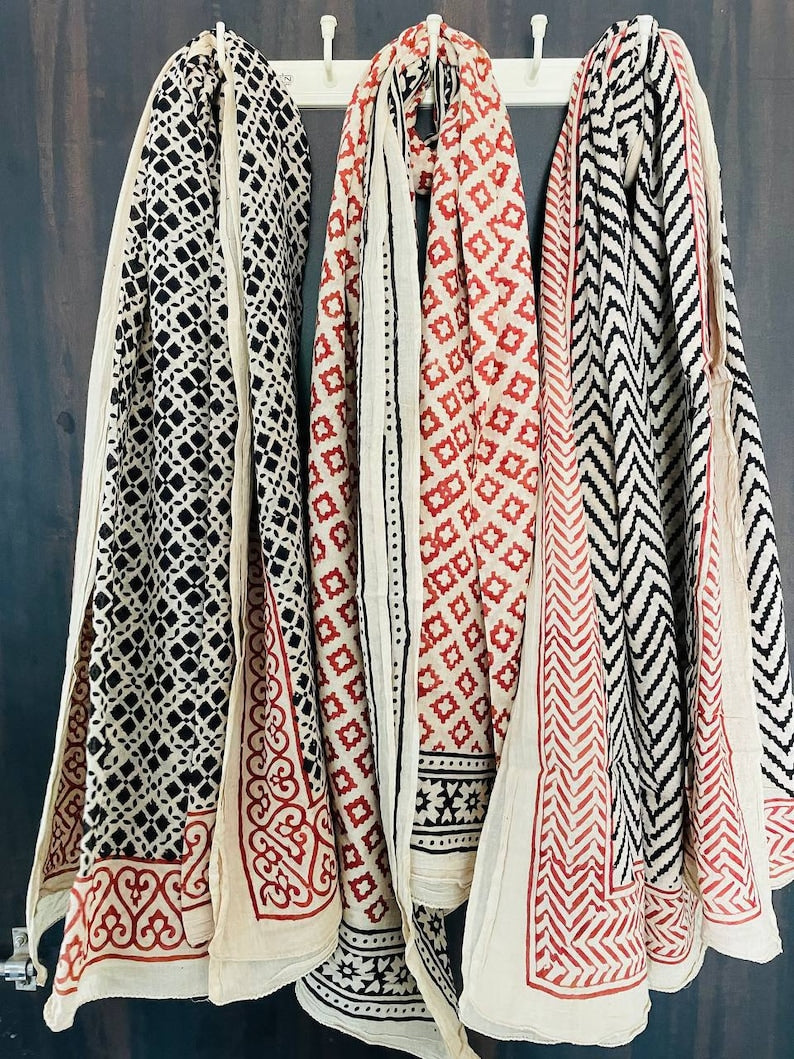 Set of 3 Cotton Sarong