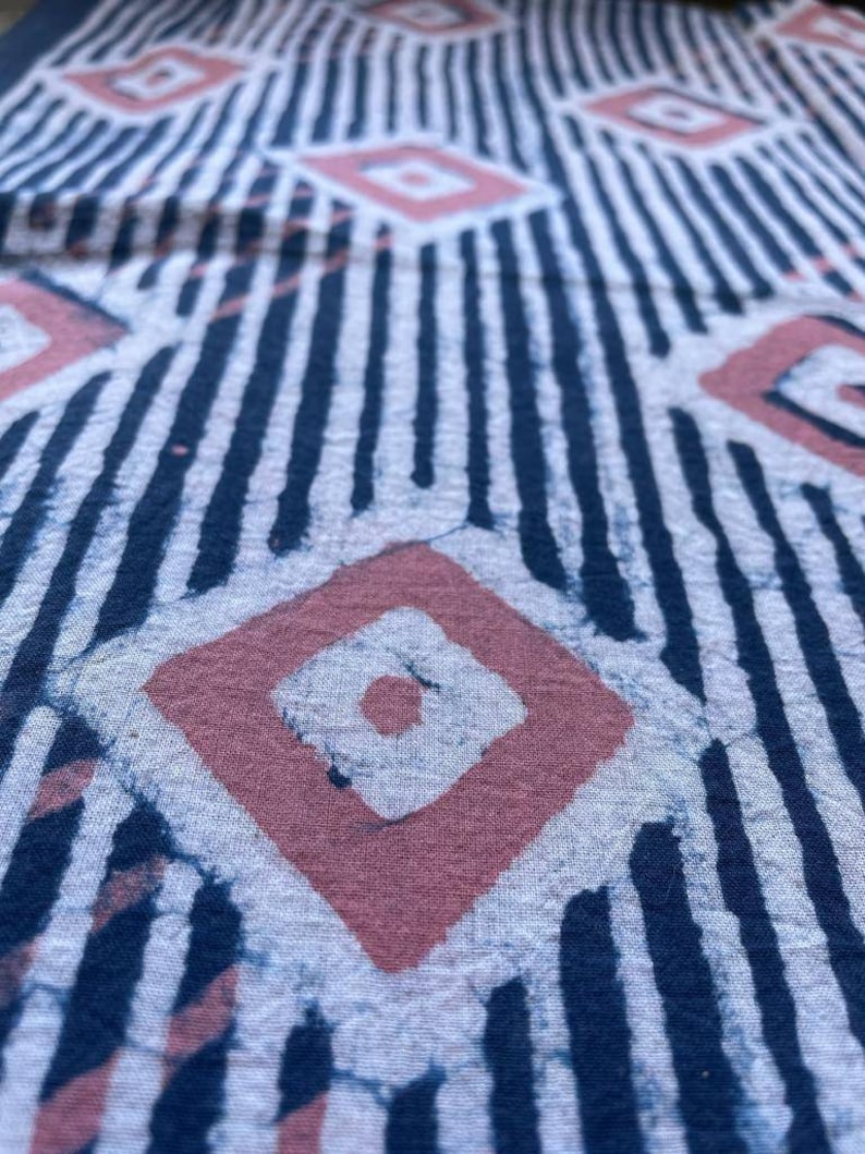 Indian block print fabric