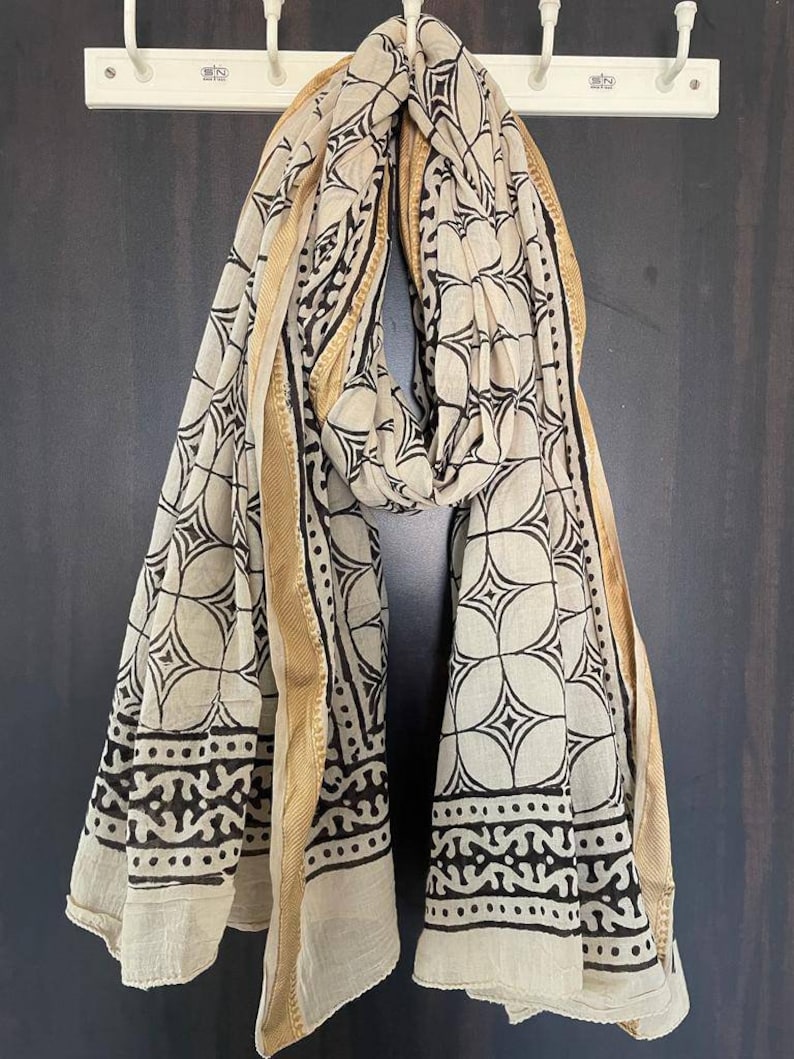 Hand block printed sarongs