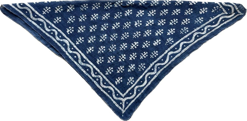 Indigo Blue Bandana