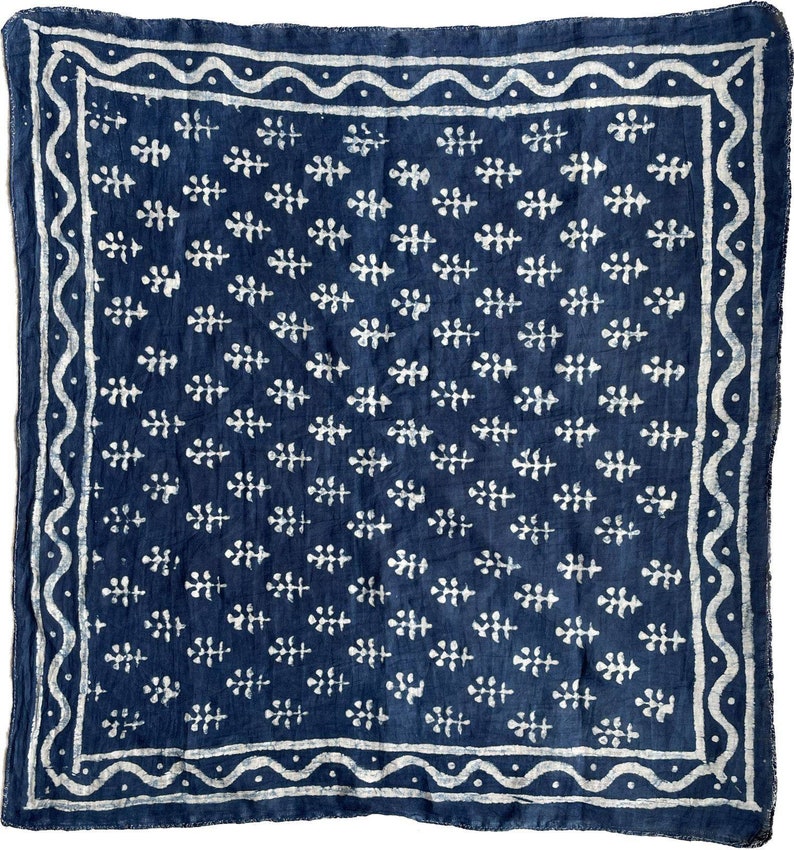 Indigo Blue Bandana