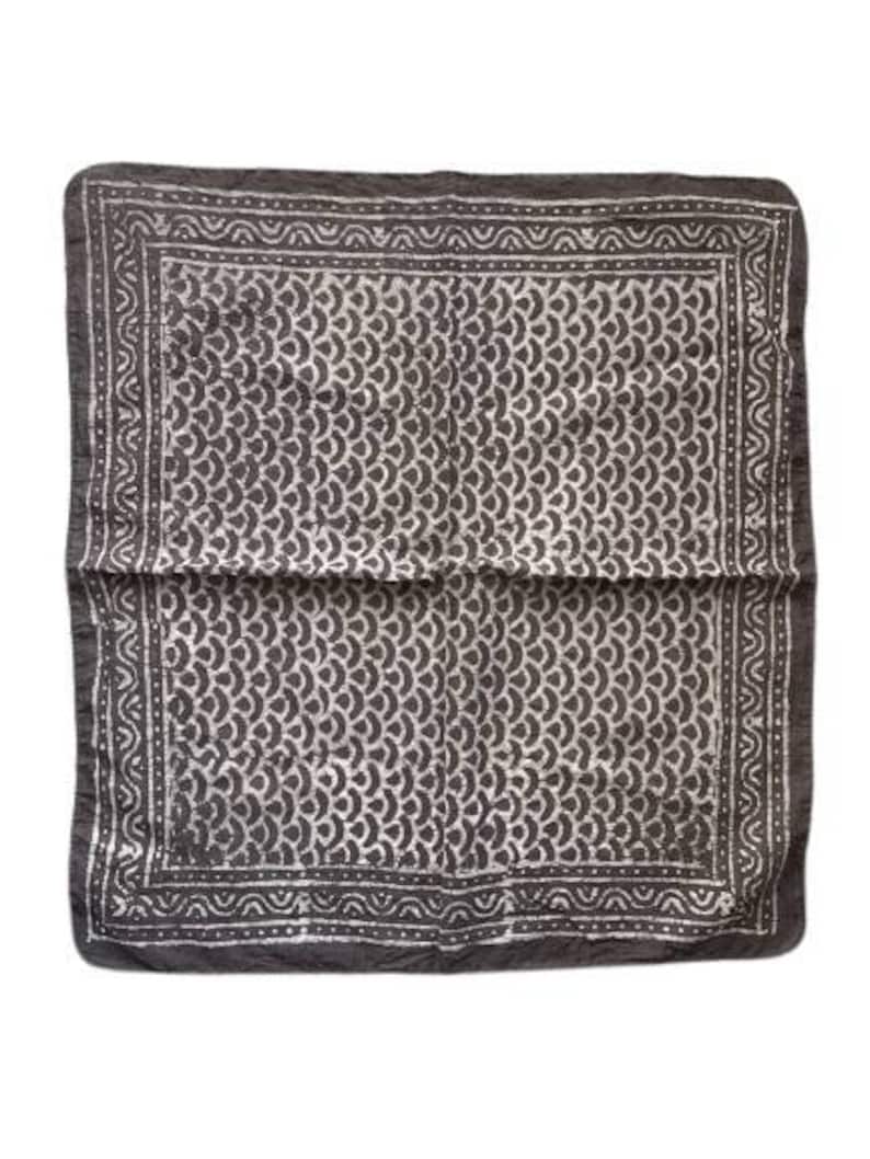 Black Cotton Bandana