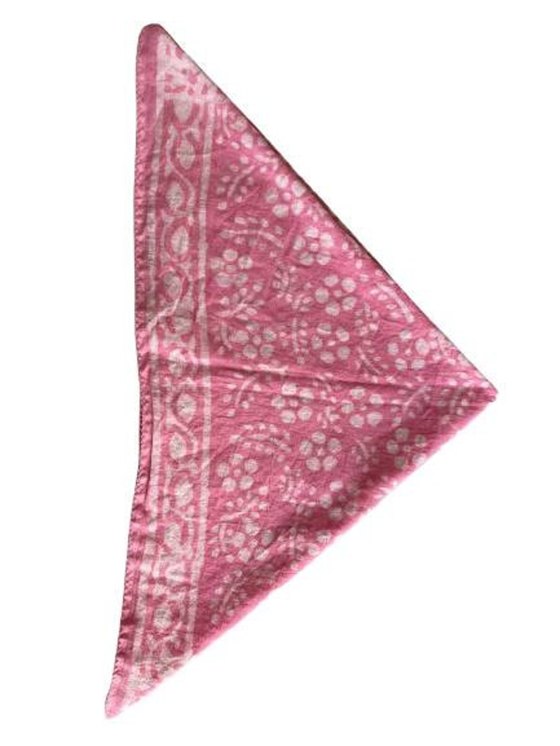 Pink bandana