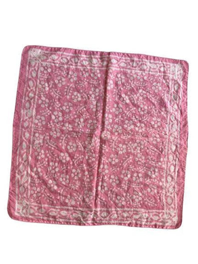 Pink bandana