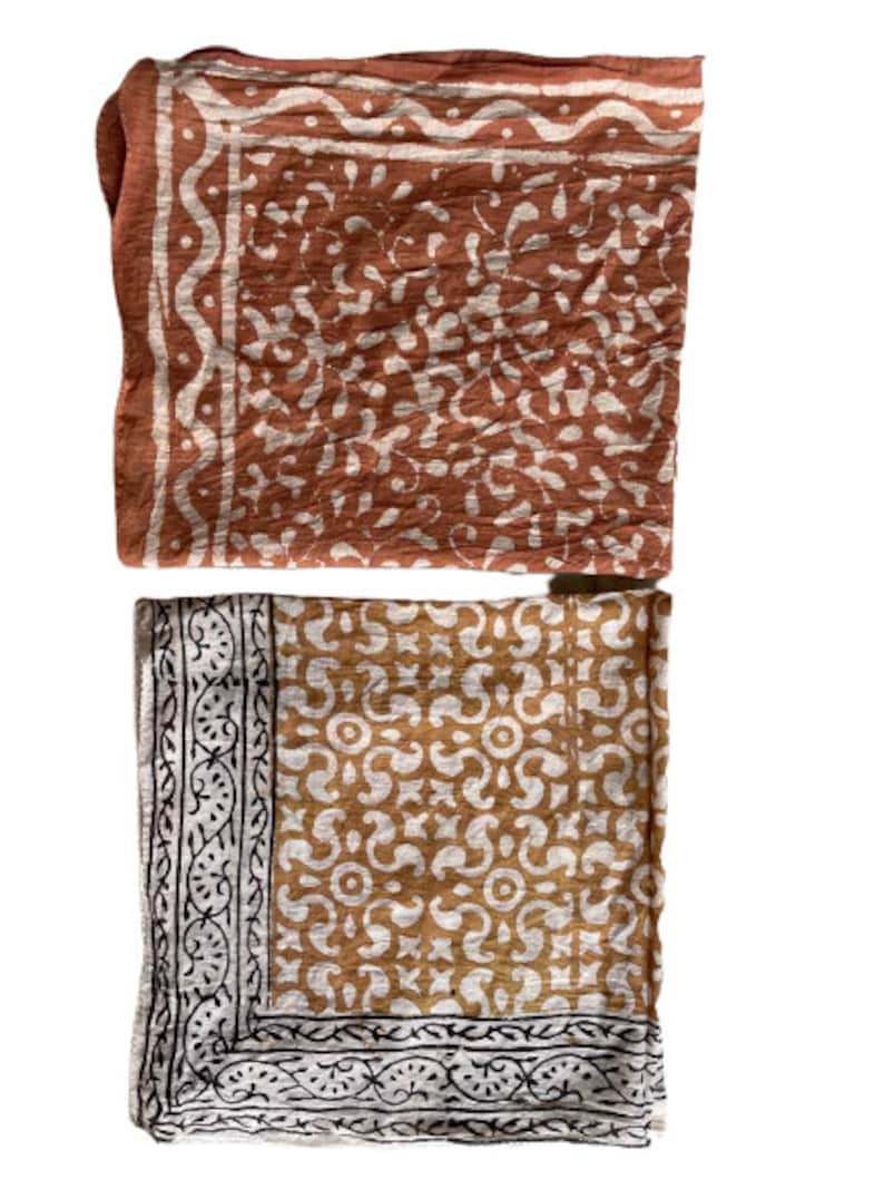 set of 2 hair bandanas for women