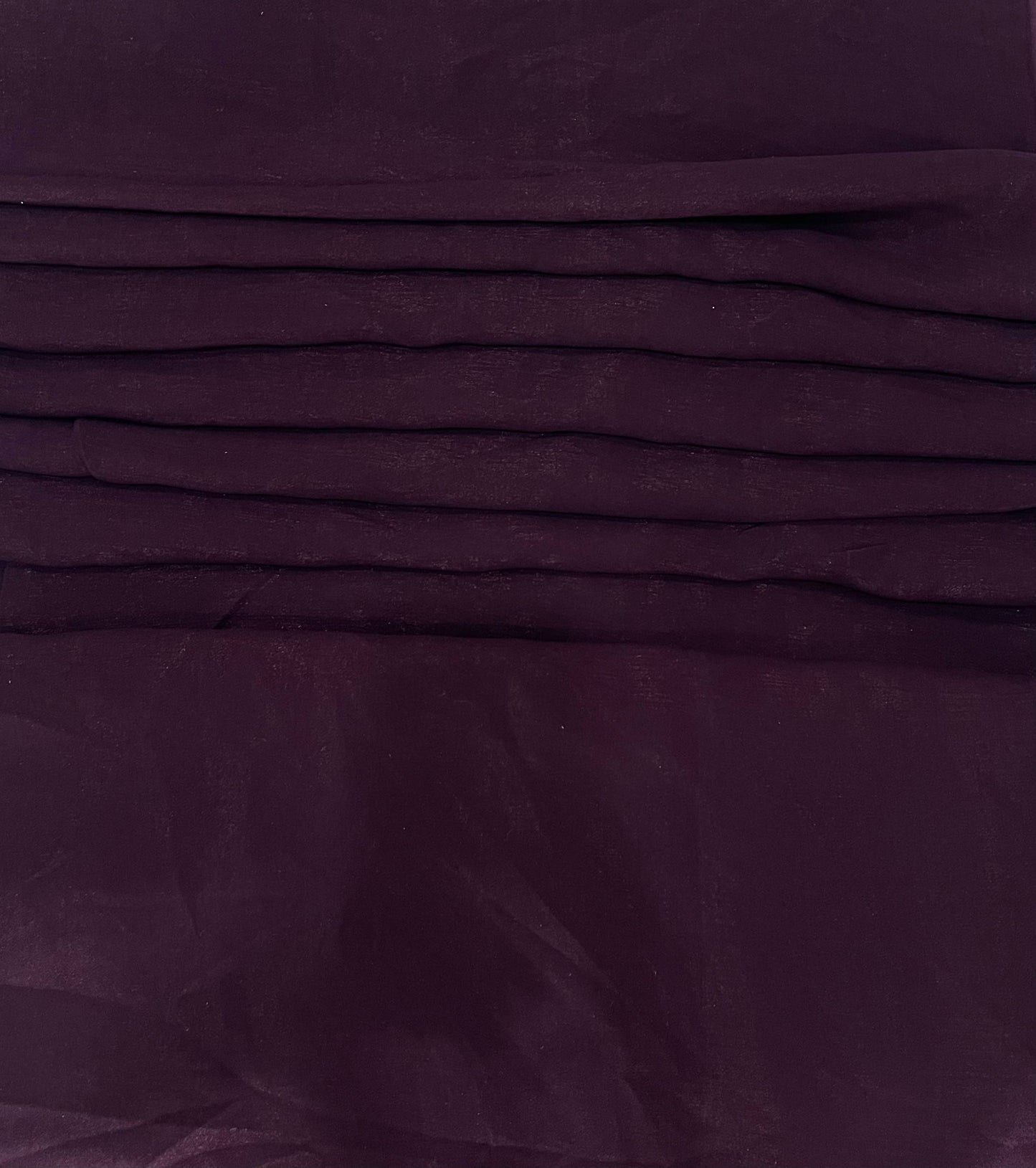 Wine Plum Crepe Fabric