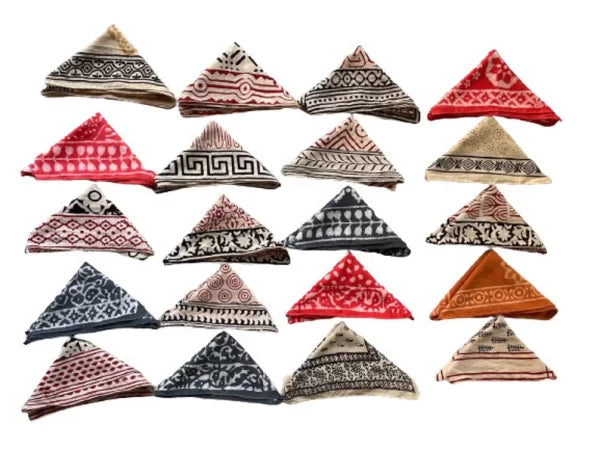 Bandana Wholesale Set of 100 Cotton Bandana at $1.99/- Only Per Bandana, Bulk Bandana Scarf