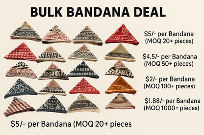 bulk bandanas