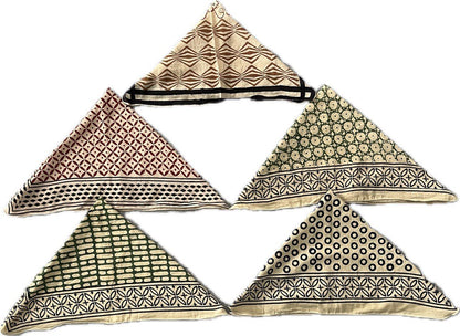 Cotton Women Bulk Bandanas Set of 5