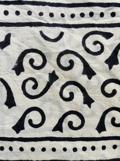 Indian block print fabric