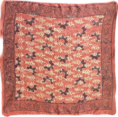 Block Print Western Bandana Scarf