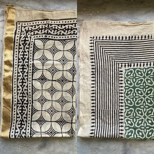 Set of 2 Handmade Cotton Sarong