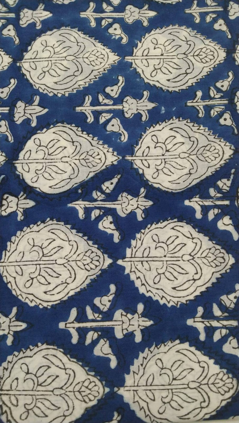 Indian Block Print Fabric, Cotton, Linen, Poplin, Sewing and Quilting Fabric, Running Fabric by the yard