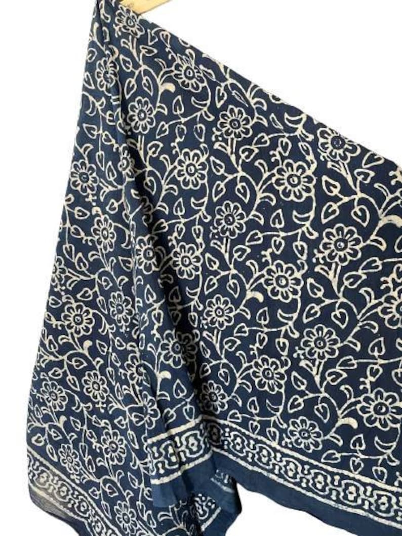 Indian Block Print Sarong, Fashion Shawl, Bikini Wrap, Plus Size Sarong for Women and Men