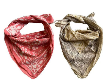 set of 2 bandana scarf