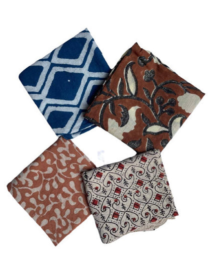 Set of 4 Organic Cotton Bandana