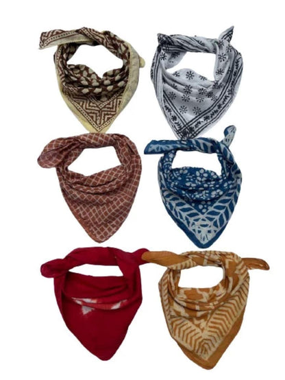 Bandana Scarf Set of 6