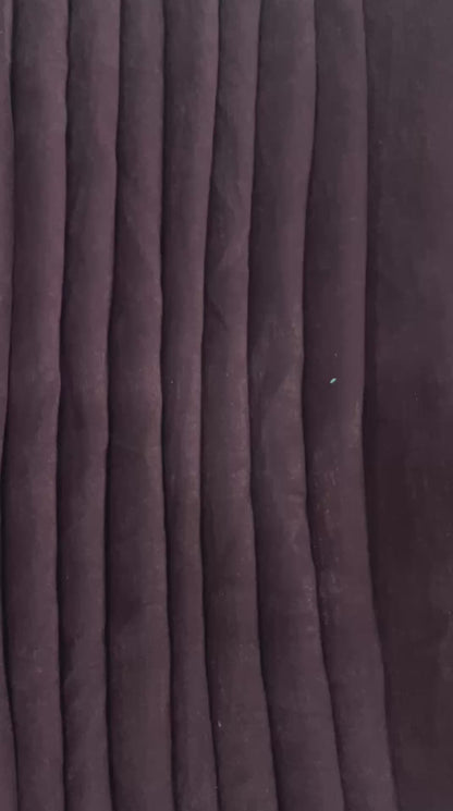 Wine Plum Crepe Fabric