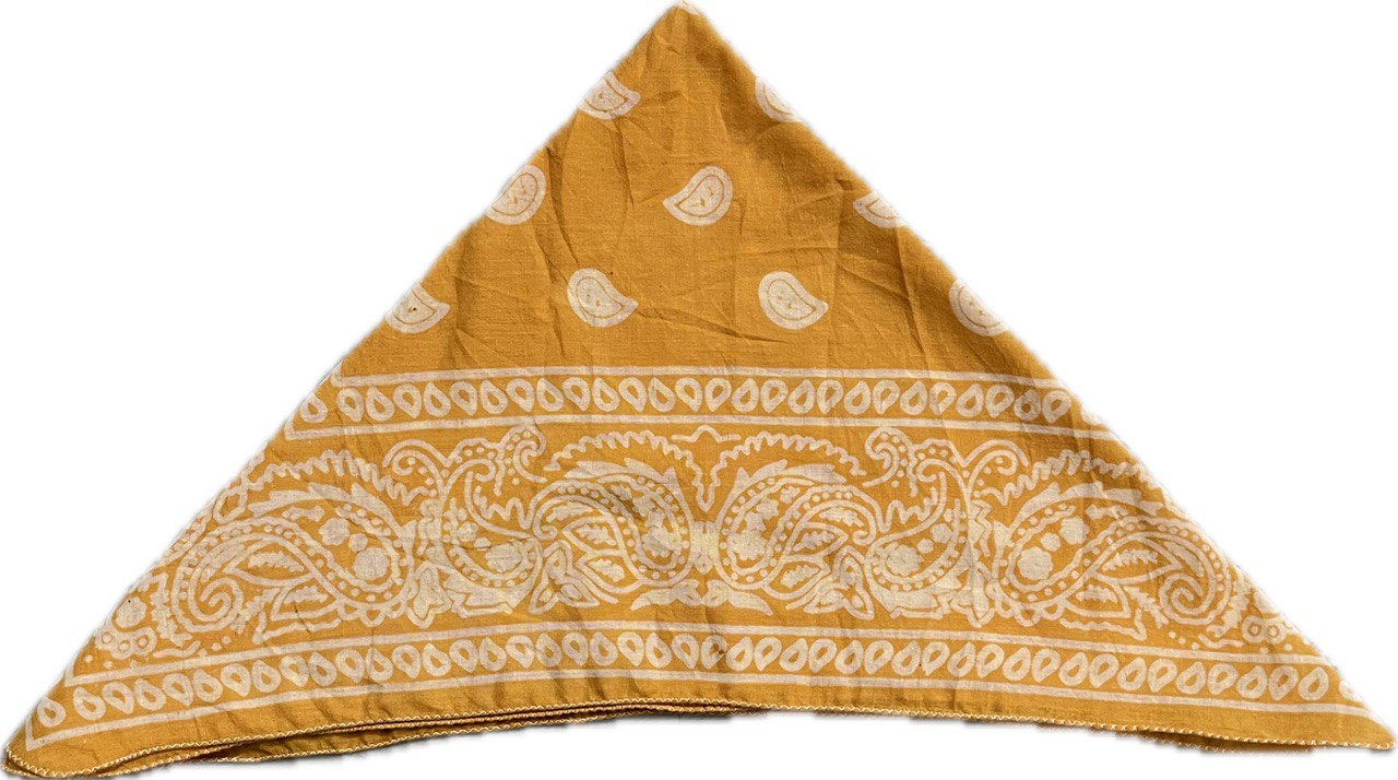 yellow bandana